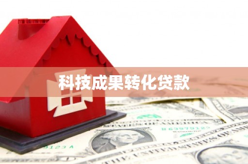 南州科技成果转化贷款