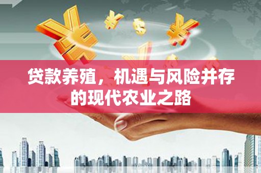 南州贷款养殖，机遇与风险并存的现代农业之路