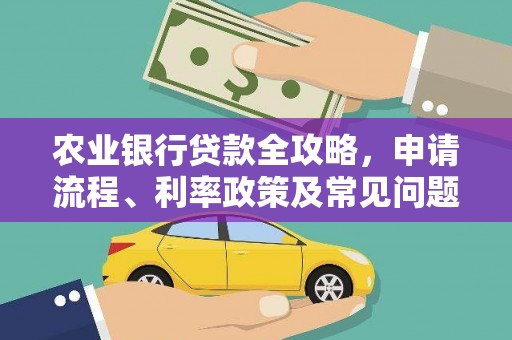 南州农业银行贷款全攻略，申请流程、利率政策及常见问题解析