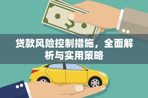 南州贷款风险控制措施，全面解析与实用策略