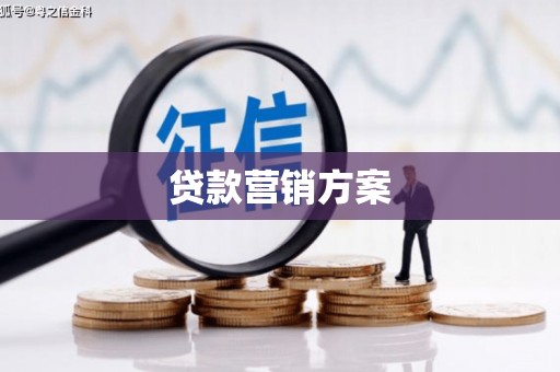 南州贷款营销方案