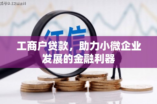 南州工商户贷款，助力小微企业发展的金融利器