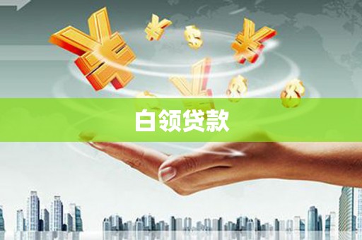 南州白领贷款