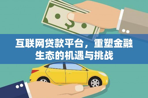 南州互联网贷款平台，重塑金融生态的机遇与挑战