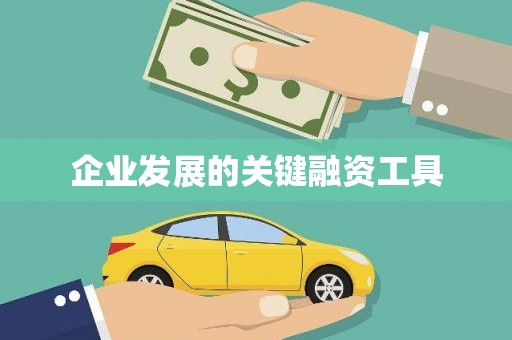南州企业发展的关键融资工具