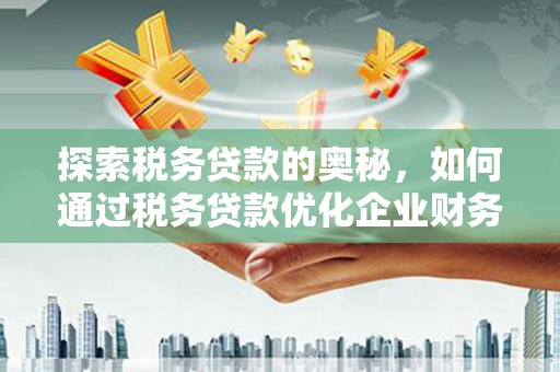 南州探索税务贷款的奥秘，如何通过税务贷款优化企业财务