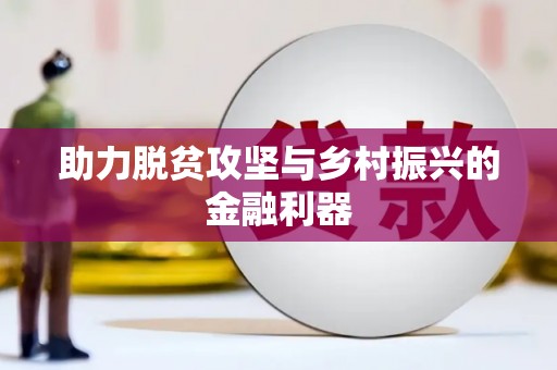 南州助力脱贫攻坚与乡村振兴的金融利器