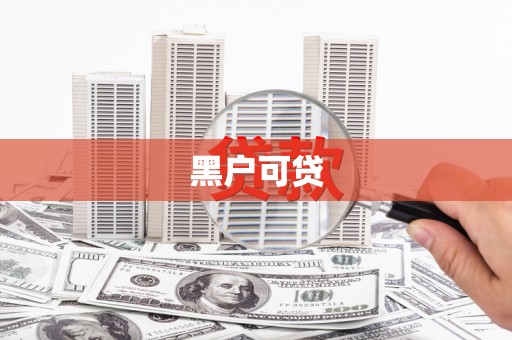 南州黑户可贷