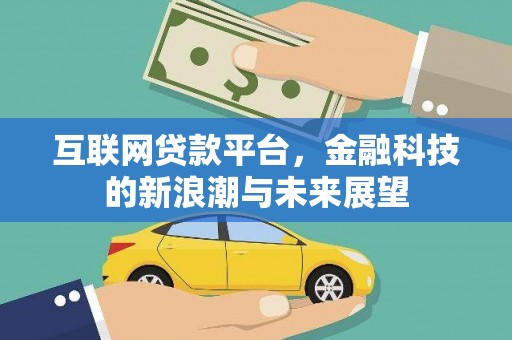 南州互联网贷款平台，金融科技的新浪潮与未来展望