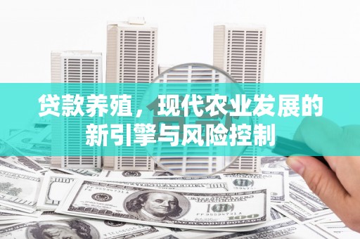 南州贷款养殖，现代农业发展的新引擎与风险控制