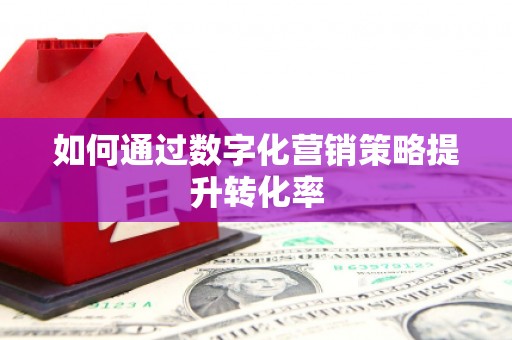 南州如何通过数字化营销策略提升转化率