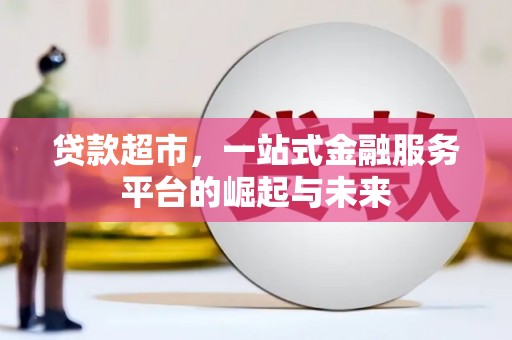 南州贷款超市，一站式金融服务平台的崛起与未来