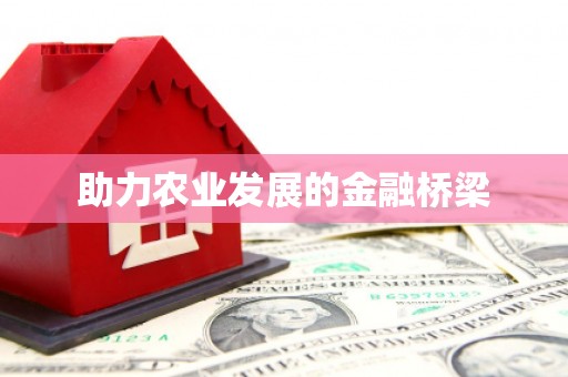 南州助力农业发展的金融桥梁