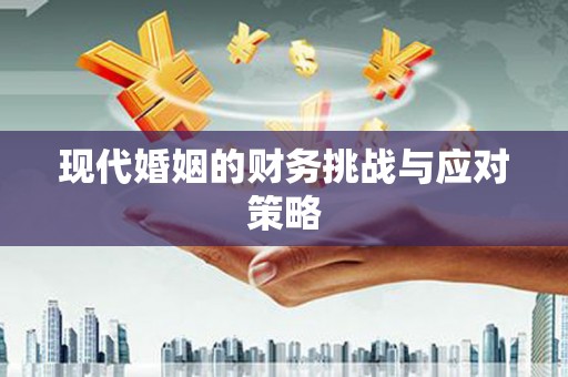 南州现代婚姻的财务挑战与应对策略